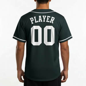 Maillot de baseball personnalisé avec nom, numéro, uniforme d'équipe, t-shirt de sport respirant, fabrication OEM - Product Image 3