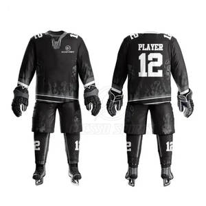 Conjunto de Equipamiento Deportivo para Hockey sobre Hielo, Uniforme, Equipo de Protección, Uniforme Profesional para Partidos de Hockey sobre Hielo - Product Image 5