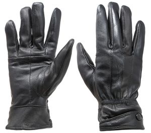 Gants de conduite en cuir pour homme de haute qualité, personnalisés, en cuir de vachette véritable, doux, pour la saison hivernale, en cuir PU, protection UV - Product Image 3