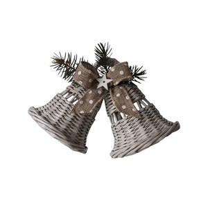Classic Hanging Wreath Pendant Rattan Decorate <b>Christmas</b> <b>Tree</b> Hanging Ornament Wicker <b>Top</b> Choice Model Series Line - Product Image 2
