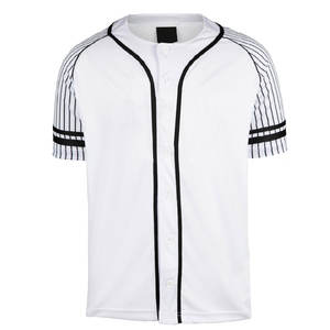 Maillot de baseball tendance pour homme, en tissu tissé uni, idéal pour la cage de frappe, les tenues décontractées et les meilleurs uniformes de baseball - Product Image 5