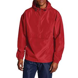 Chaqueta cortavientos para hombre de material suave y color sólido, recién llegada, chaqueta informal de alta demanda para hombre. - Product Image 6