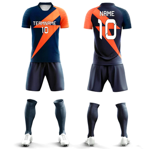 Uniforme de Fútbol Personalizado para Niños, Nuevo Diseño, Venta al Por Mayor, Uniforme de Equipo de Manga Corta de Alta Calidad - Product Image 5