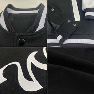 High-Quality Custom Letterman Varsity <b>Jackets</b> Wool Body Genuine Leather Sleeves Winter Wear <b>Smart</b> and Stylish <b>Men's</b> <b>Jacket</b> - Product Image 6