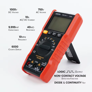 Multimètre numérique True RMS de haute qualité et durable, instrument électrique fiable pour la mesure de la tension, du courant et de la résistance - Product Image 5