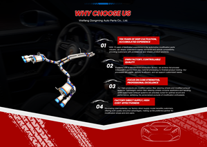 نظام عادم فالفترونيك لسيارة بنز S63 W222 AMG من التيتانيوم - Product Image 6