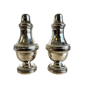 Aluminum <b>Salt</b> And Pepper Shakers Set Metal Herb Spice Tools Durable Hand Wash Only - Product Image 1
