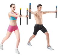 ALLWINWIN BDB02 Barre de musculation - Bâton d'entraînement lesté détachable pour exercices
