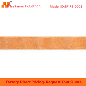 Wholesale 12mm Peach Single Face Velvet Ribbon 50 Yard <b>Roll</b> Shrink-Resistant Packing Hampers Thali Decor Craft <b>Boxes</b> - Product Image 6