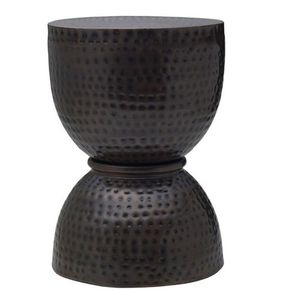 Mesa auxiliar metálica llamativa por su diseño audaz y su impresionante artesanía - Product Image 3