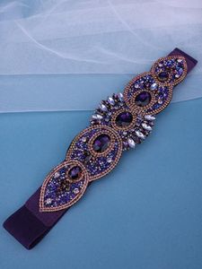 Handmade Embroidery <b>Beaded</b> Customized Modern Luxury Premium Women's Elegant Fashion <b>Waist</b> Belt - Product Image 3