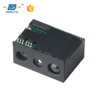 DE2290D 2D Barcode Scanner modul, QR PDF417 1D mesin, USB RS232 berkecepatan tinggi untuk integrasi kios tertanam