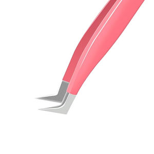 Pinza para pestañas de acero inoxidable, herramienta de extensión de pestañas para salón de belleza, maquillador, uso profesional, pinza para pestañas - Product Image 5