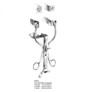 ชุดเครื่องมือผ่าตัดแบบมือหมุน Millin Abdominal Retractor Complete Set 18-129-00 พร้อมใบมีดขนาด 57 มม. 82 มม. 120 มม. ได้รับการรับรองมาตรฐาน CE - Product Image 2