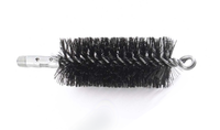 Brosse de polissage industrielle en fil d'acier pour le nettoyage des chaudières avec fonction de meulage, longue durée de vie, personnalisable OEM, prix usine