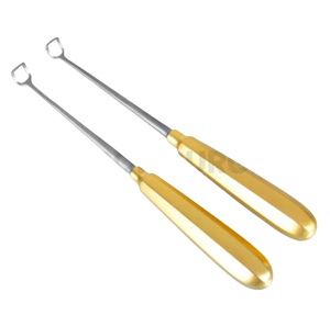 Curette chirurgicale en acier inoxydable de 14 pouces, taille six, pour applications de raclage osseux et tissulaire, à vendre - Product Image 3