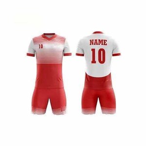 Ensemble d'uniformes de football OEM avec logo personnalisé, tenue de football à séchage rapide pour l'entraînement sportif - Product Image 2
