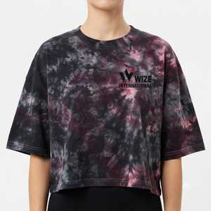 Hot Selling Breathable Women's <b>Tie</b> <b>Dye</b> Cross Back Crop <b>Top</b> New Arrival <b>Tie</b> <b>Dye</b> Short Sleeve Crop Summer T Shirt - Product Image 1