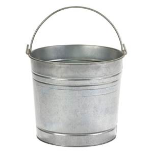 Affordable Galvanized Metal <b>Bucket</b> With Strong Handle For Household Farm Garden Water Storage <b>And</b> Cleaning Work - Product Image 4