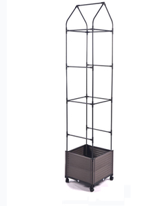 Modern Design Plant <b>Support</b> Tower Garden Trellis with Wheels for <b>Tomatoes</b> - Product Image 4