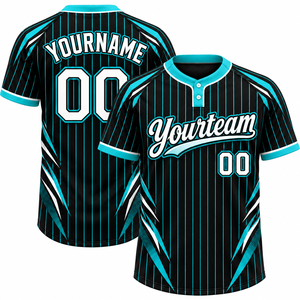 Uniforme de Béisbol al Por Mayor de Fábrica, el Más Vendido, 100% Poliéster, Diseño Personalizado, Camiseta de Béisbol para Hombre, Jersey de Béisbol Personalizado - Product Image 1