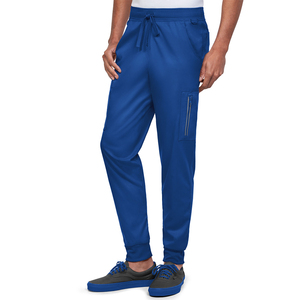 Ensemble d'uniformes médicaux pour hommes à col montant, manches courtes, respirant, anti-plis et confortable - Product Image 5