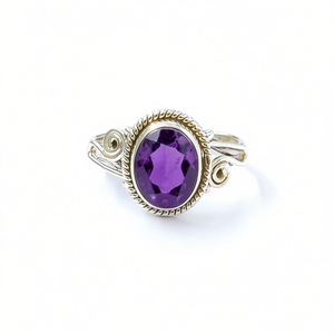 แหวนอเมทิสต์คุณภาพดี น้ำหนัก 3.1 กรัม - Product Image 2