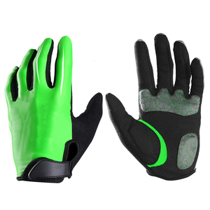 Guantes de Ciclismo de Montaña, Transpirables, Ligeros, de Cuero, con Dedos Completos, Resistentes al Viento, Unisex, OEM, ODM, Logotipo y Color Personalizados al por Mayor - Product Image 1