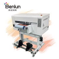 Impresora de inyección de tinta DTF I3200 XP600 A3 con secador agitador Juego completo de 30cm para impresora UV de Cuero flexible y bolsa de plástico