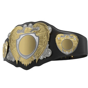 Cinturón de Campeonato Personalizado Ronpex International RI-2605 para Lucha Libre y MMA, con Placas de Zinc y Cuero, Cinturón de Artes Marciales Suave - Product Image 5