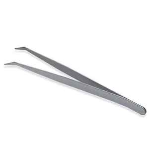 Pinzas de Cejas de Acero Inoxidable Reutilizables CARONIA SURGICAL de Alta Calidad, Acabado Satinado Mate, Puntas Inclinadas - Product Image 6
