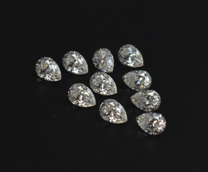 Piedras de moissanita VVS, color D, corte pera, alternativa al diamante, 3x2 mm, 4x3 mm, 5x3 mm, 6x4 mm, 7x5 mm - Product Image 6