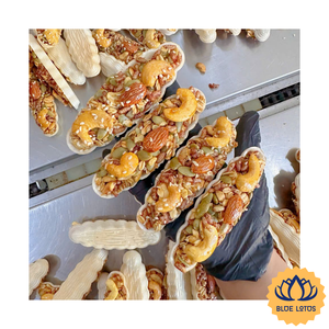 [BEST PRICE] Assortiment de gâteaux aux noix et aux fruits secs faits maison, faibles en calories et en sucre, croustillants et savoureux, pour les fêtes, en emballage de détail, Vietnam - Product Image 1