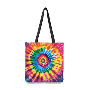 New Latest Simple Design Professional Heavy Duty Beach Tie Dye Canvas Tote <b>Bags</b> Organic Cotton Eco-Friendly Custom Made Canvas - Product Image 1