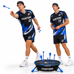 OEM Custom PopDarts Clothing Manufacturer Offering Full Sublimation Jersey <b>Athletic</b> Shorts and Baseball Cap with Custom Logo - Product Image 2