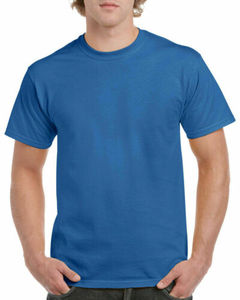 Camiseta de algodón y poliéster de estilo moderno, lisa, sin estampado, personalizable con serigrafía digital, logotipo de marca, talla grande para hombre - Product Image 1