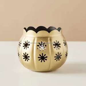 Bougeoir en métal chauffe-plat pour la maison mariage décor de noël bougeoirs bougie - Product Image 2