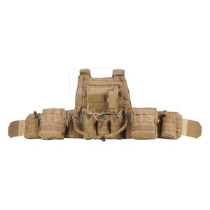 Chaleco de Paintball Resistente, Ajustable, Protector, Táctico, Ligero, Transpirable, para Actividades al Aire Libre, con Costuras Soldadas de Poliéster/Nailon - Product Image 4