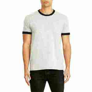 Nueva camiseta de moda para hombre con cuello redondo, transpirable, de secado rápido, informal, 100% algodón, corte regular, manga corta, en oferta, duradera. - Product Image 1