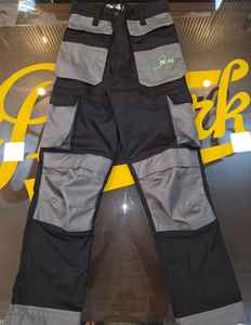 Pantalón de Trabajo AEROPLAS - Pantalón Unisex de Poliamida Elástica con Múltiples Bolsillos Utilitarios - Product Image 1