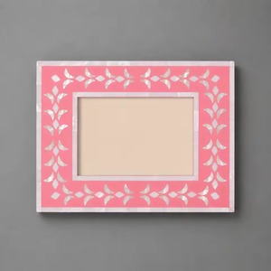 Decorative Mother of Pearl Photo <b>Frame</b> Handmade Luxury Tabletop Picture <b>Frame</b> for Home Decor Gifting Design Wall <b>Mount</b> - Product Image 1