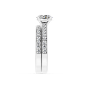 Anillo de Plata 925 con Diamante de Laboratorio para Mujer, Certificado IGI, RJC, ODM, OEM, Fabricante de Joyería Fina Ética, E201047_WB300901 - Product Image 4