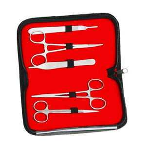 Kit complet de suture orthopédique pour étudiants en médecine vétérinaire, incluant un coussin en silicone réaliste et un manuel pour les hôpitaux - Product Image 2