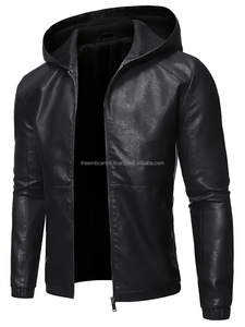 Chaqueta de moda de piel auténtica con cremallera personalizada para hombre de buena calidad a precios al por mayor chaqueta de piel de color personalizada para hombre - Product Image 6