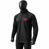 Veste en molleton à col zippé pour homme, noire, coupe classique, couleur unie, respirante, en polyester tricoté, vêtement décontracté d'automne
