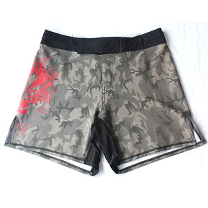 Shorts de boxe et MMA sur mesure, créez votre propre design, unisexe, taille élastique, décontracté, respirant, léger, séchage rapide, 100% coton, vente en gros - Product Image 5