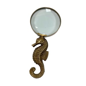 แว่นขยายแก้วออปติคอล Seahorse แบบวินเทจ สำหรับอ่านหนังสือ ตรวจสอบ และใช้ตกแต่งสำนักงาน - Product Image 1