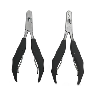 Micro Ring Hair Extension Pliers <b>Kit</b> 3 Pcs with Clamp Pliers and Need Link <b>Bead</b> Tool for Human Hair Extensions Salon Use - Product Image 5