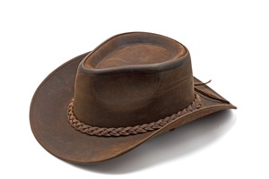 Premium Genuine Leather Cowboy <b>Hat</b> Unisex Vintage <b>Western</b> Style Outdoor Casual Adult Four Seasons Brown Braided Band - Product Image 5