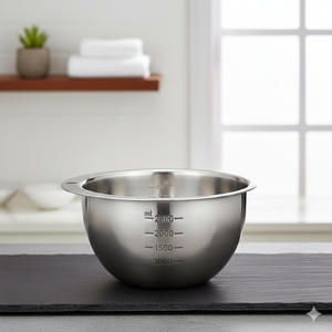 Bol à fruits décoratif en gros petits bols à mesurer créatifs en acier inoxydable pièce centrale de table à manger - Product Image 1